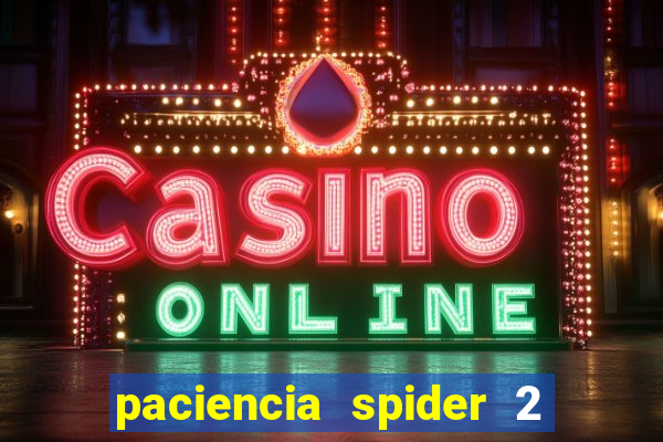 paciencia spider 2 naipes jogar